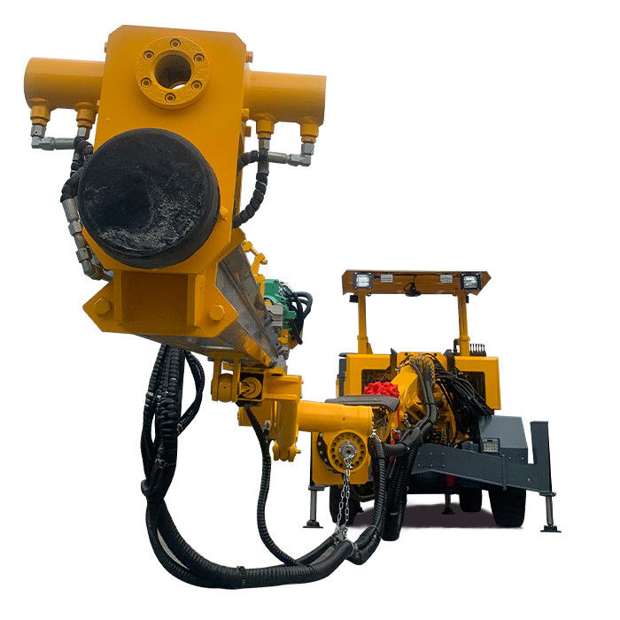 Φ43mm- Φ89mm قطر الحفر حفر الأنفاق الجومبو ل 0-12m عمق حفر الحفر و ≤15٪ القدرة على التسلق